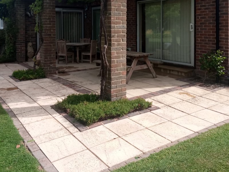  Pressure washing after results 