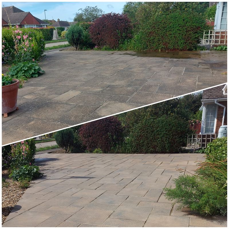  Great looking drive with before and after 