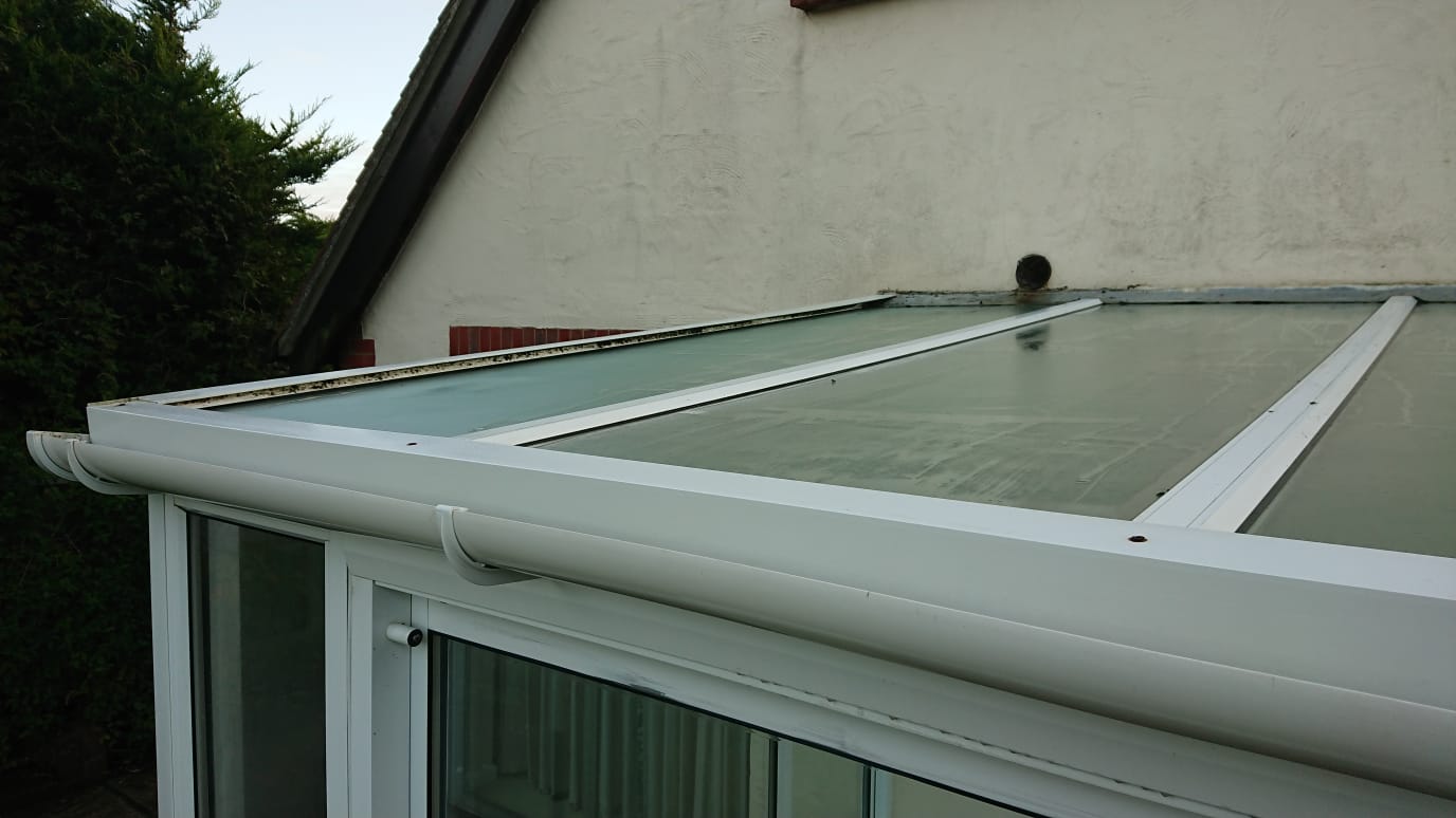  Gutters and roof now spotless 